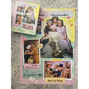 The Golden Girls: Everythings Better with Friends & Cheesecake 1000 Piece Puzzle